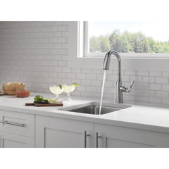 Stryke Pull Down Bar Faucet with Diamond Seal Technology and With Accessories in Arctic Stainless | product photo