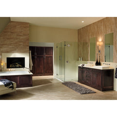 Cassidy Shower Faucet Trim Kit with H2okinetic Technology in Polished Nickel | product photo