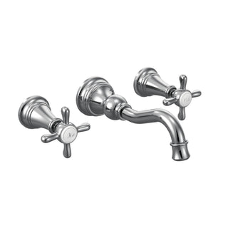 Weymouth Widespread Bathroom Faucet in Polished Chrome