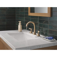 Bonacci Widespread Bathroom Faucet in Lumicoat Champagne Bronze | product photo