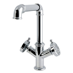Deck Mount Bar Faucet, Belknap, Two-Handle in Polished Chrome