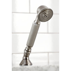 Deck Mount Hand Shower, Heirloom, with Diverter in Brushed Nickel