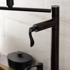 Deck Mount Pot Filler Faucet, Tulare, Two-Handle 1-Hole in Oil Rubbed Bronze
