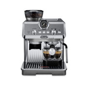 Front | stainless La Specialista Arte Evo espresso machine with built-in grinder