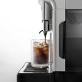 Cold brew detail | Eletta Explore espresso dispensing cold brew over ice