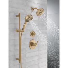 ProClean 7-Spray Hand Shower with Slide Bar, Handheld Shower with High Pressure Spray in Lumicoat Champagne Bronze | product photo