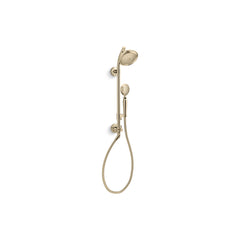 Kohler HydroRail-S Artifacts Complete Shower System in Gold | product photo