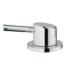 Concetto™ Widespread Bathroom Faucet with Drain Assembly in Star Light Chrome | detail photo