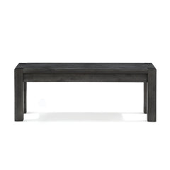 Dining Bench, 49 in Wide, Solid Acacia Wood
