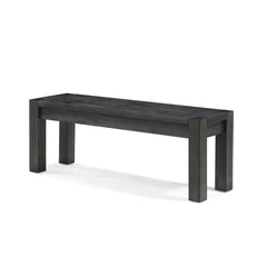Dining Bench, 49 in Wide, Solid Acacia Wood