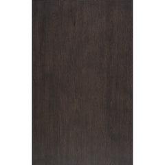 Dining Bench, 64 Inch Oak with Beige Fabric Seat, Coffee Bean