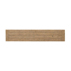 Dining Bench, 82 Inch Reclaimed Pine with Sled Legs, Natural
