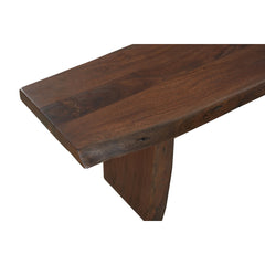 Dining Bench in Solid Acacia Wood, 84 in W, Brown