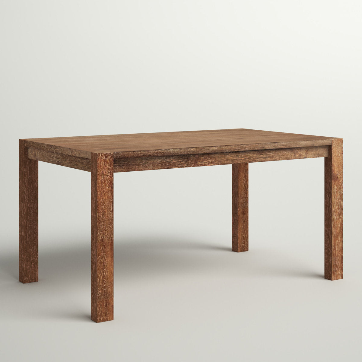 Dining Table, Rectangular, Solid and Engineered Wood in Driftwood