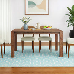 Dining Table, Rectangular, Solid and Engineered Wood in Driftwood