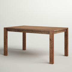 Dining Table, Rectangular, Solid and Engineered Wood in Driftwood