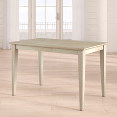 Dining Table, Rectangular Solid Wood, Seats 4, Unfinished