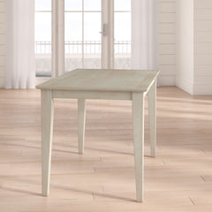 Dining Table, Rectangular Solid Wood, Seats 4, Unfinished