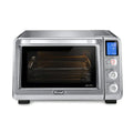 Angle | De'Longhi air fryer oven side profile showing door handle and interior light