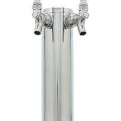 Double Tap Kit, Presrv, Stainless Steel Tower, Kegerator Accessory