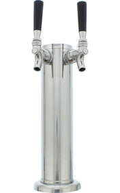 Double Tap Kit, Presrv, Stainless Steel Tower, Kegerator Accessory