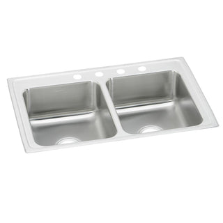 Drop-In Kitchen Sink, Celebrity, Double Basin, Stainless Steel