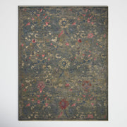 Full rug | the whole rug flat on a plain backdrop, no furniture