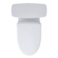WASHLET 1.28 GPF S7 Auto Flush Elongated Floor Mounted 91 lbs Weight Two-Piece Toilet (Seat Included) in Cotton | product photo