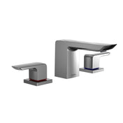 GR Series 1.2 GPM Two Handle Widespread Bathroom Sink Faucet with Drain Assembly, Polished Chrome