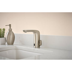Selectronic Bathroom Faucet in Brushed Nickel | product photo