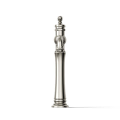 Kohler Artifacts Gentleman's Single Hole Bathroom Faucet with Drain Assembly in Vibrant Polished Nickel | product photo