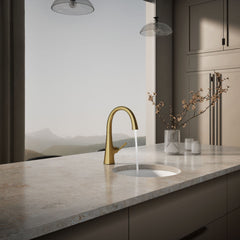 Kohler Graze Bar Swing Spout in Gold | product photo