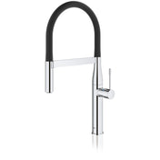 Essence New Single Handle Kitchen Faucet with SilkMove® and with Accessories in Chrome