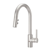 Stellen Pull Down Touchless Single Handle Kitchen Faucet in Stainless Steel