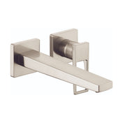 Metropol Low Flow Water Saving Wall Mounted Bathroom Faucet in Brushed Nickel