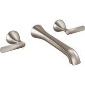 Bonacci Wall Mount Bathroom Faucet Trim in Lumicoat Stainless
