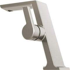 Pivotal Single Hole Bathroom Faucet with Drain Assembly and DIAMOND™ Seal Technology in Stainless | product photo