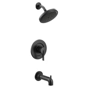 Cia Posi-Temp Eco-Performance Tub and Shower Faucet Trim Kit, Valve Required in Matte Black
