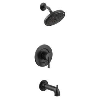 Cia Posi-Temp Eco-Performance Tub and Shower Faucet Trim Kit, Valve Required in Matte Black