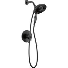 Saylor 17 Series Matte Black Dual-Function Shower Faucet Set with In2ition 2-in-1 Dual Shower Head with HandHeld Spray Combo, Valve Trim Kit, Matte Black (Valve Not Included) | product photo