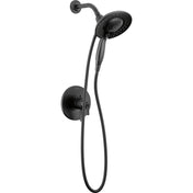 Saylor 17 Series Matte Black Dual-Function Shower Faucet Set with In2ition 2-in-1 Dual Shower Head with HandHeld Spray Combo, Valve Trim Kit, Matte Black (Valve Not Included)