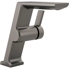 Pivotal Single Hole Bathroom Faucet with Drain Assembly and DIAMOND™ Seal Technology in Black Stainless | product photo