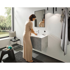 Finoris Single-Hole Faucet with Pop-Up Drain in Chrome | product photo