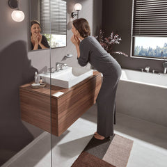Vivenis Widespread Faucet 95 with Pop-UP Drain, 1.2 GPM in Chrome | product photo