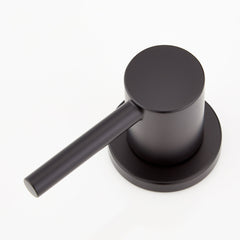 Lexia Widespread Low Bathroom Faucet - Matte Black | product photo