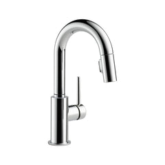 Trinsic Chrome Bar Sink Faucet with Pull Down Sprayer | product photo