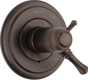 Cassidy Volume Control Faucet Trim with Lever Handles in Venetian Bronze