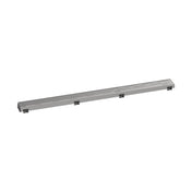 RainDrain Classic 35 1/4" Linear Grid Shower Drain in Brushed Stainless Steel