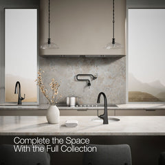 Kohler Graze Bar Swing Spout in Matte Black | product photo