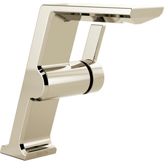 Pivotal Single Hole Bathroom Faucet with Drain Assembly and DIAMOND™ Seal Technology in Polished Nickel